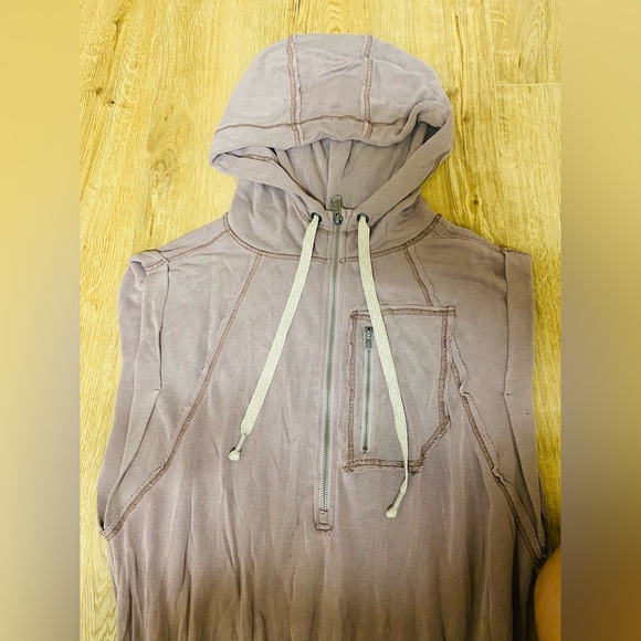 Free people movement Women's Mauve Hooded Jumpsuit - Picture 2 of 6